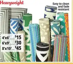 Ocean State Job Lot Heavyweight Outdoor Rugs offer