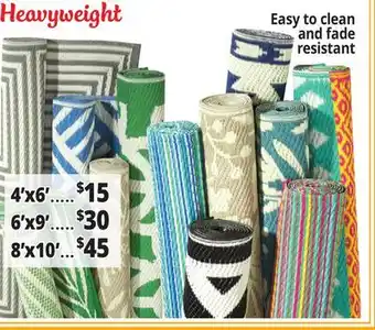 Ocean State Job Lot Heavyweight Outdoor Rugs offer