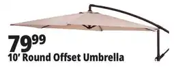 Ocean State Job Lot 10' Round Offset Umbrella offer