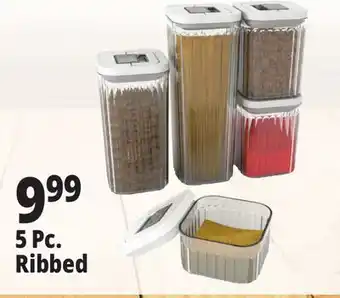 Ocean State Job Lot 5 Pc. Ribbed offer