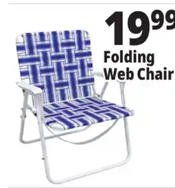 Ocean State Job Lot Folding Web Chair offer