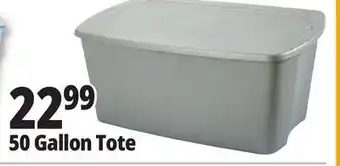 Ocean State Job Lot 50 Gallon Tote offer