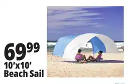 Ocean State Job Lot 10'x10' Beach Sail offer