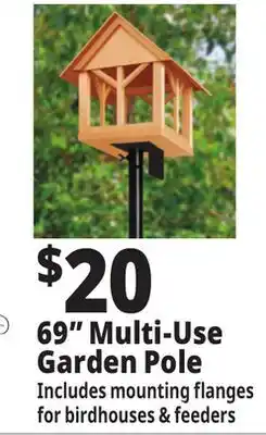 Ocean State Job Lot 69 Multi-Use Garden Pole offer