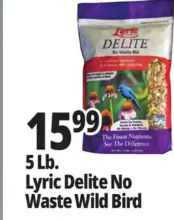 Ocean State Job Lot 5 Lb. Lyric Delite No Waste Wild Bird offer