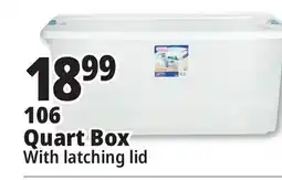 Ocean State Job Lot Sterilite Quart Box With Latching Lid offer