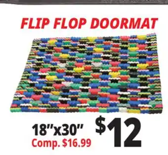 Ocean State Job Lot FLIP FLOP DOORMAT offer