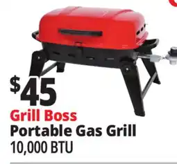 Ocean State Job Lot Grill Boss Portable Gas Grill 10,000 BTU offer
