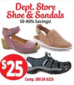 Ocean State Job Lot Dept. Store Shoe & Sandals offer