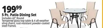 Ocean State Job Lot 5 pc. Patio Dining Set offer