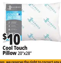 Ocean State Job Lot Cool Touch Pillow 20x28 offer
