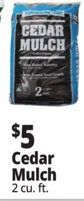 Ocean State Job Lot Cedar Mulch offer