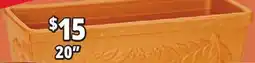 Ocean State Job Lot Terracotta offer