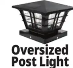 Ocean State Job Lot Oversized Post Light offer