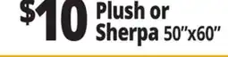 Ocean State Job Lot Plush or Sherpa offer