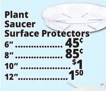 Ocean State Job Lot Plant Saucer Surface Protectors offer