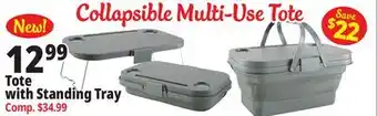 Ocean State Job Lot Tote with Standing Tray offer