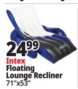 Ocean State Job Lot Intex Floating Lounge Recliner offer