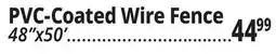 Ocean State Job Lot PVC-Coated Wire Fence offer