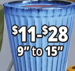Ocean State Job Lot Outdoor Glazed Ceramic Planters offer
