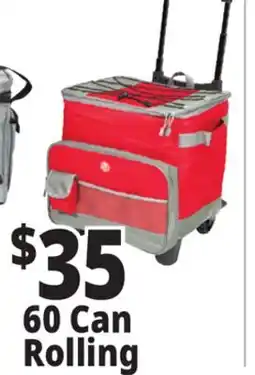 Ocean State Job Lot Hard Liner Coolers 60 Can Rolling offer