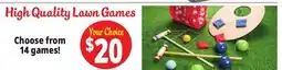 Ocean State Job Lot High Quality Lawn Games offer