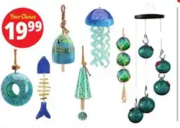 Ocean State Job Lot Glass Bird Baths, Wind Chimes & Birdfeeders offer