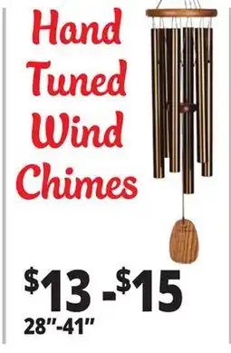 Ocean State Job Lot Hand Tuned Wind Chimes offer
