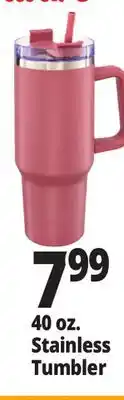 Ocean State Job Lot Stainless Tumbler offer