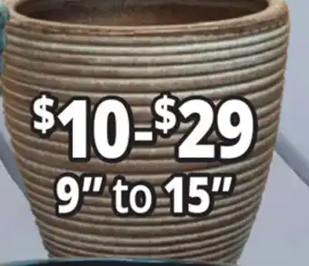 Ocean State Job Lot 9 to 15 Planter offer