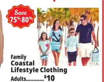 Ocean State Job Lot Coastal Lifestyle Clothing offer