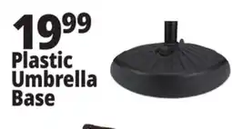 Ocean State Job Lot Plastic Umbrella Base offer