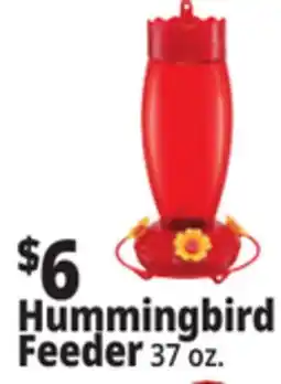 Ocean State Job Lot Hummingbird Feeder offer