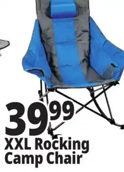 Ocean State Job Lot XXL Rocking Camp Chair offer