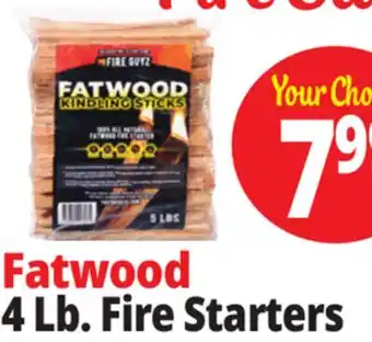 Ocean State Job Lot Fatwood 4 Lb. Fire Starters offer