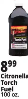 Ocean State Job Lot Bug World Citronella Torch Fuel offer