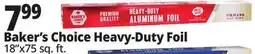 Ocean State Job Lot Baker's Choice Heavy-Duty Foil offer