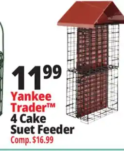 Ocean State Job Lot 4 Cake Suet Feeder offer