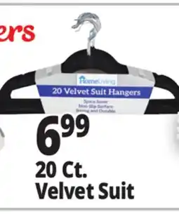 Ocean State Job Lot 20 Ct. Velvet Suit Hanger offer