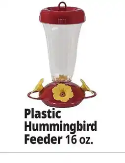 Ocean State Job Lot Plastic Hummingbird Feeder offer