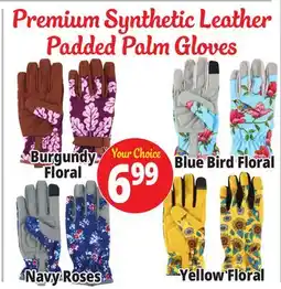 Ocean State Job Lot Premium Synthetic Leather Padded Palm Gloves offer