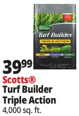 Ocean State Job Lot Scotts Turf Builder Triple Action offer