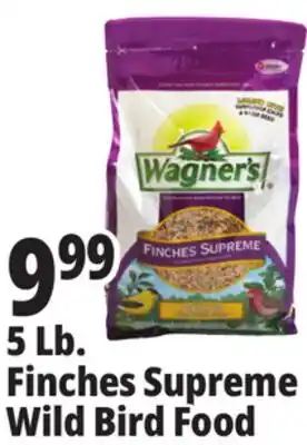 Ocean State Job Lot 5 Lb. Finches Supreme Wild Bird Food offer