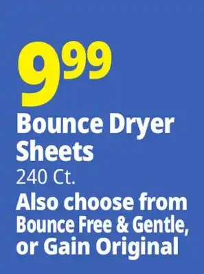 Ocean State Job Lot Bounce Dryer Sheets offer