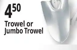 Ocean State Job Lot Trowel or Jumbo Trowel offer
