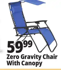 Ocean State Job Lot Zero Gravity Chair With Canopy offer