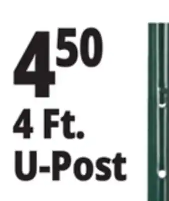 Ocean State Job Lot 4 Ft. U-Post offer