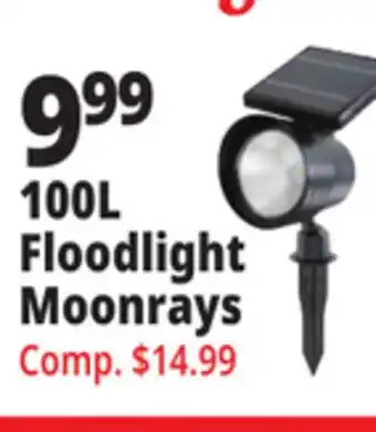 Ocean State Job Lot 100L Floodlight Moonrays offer