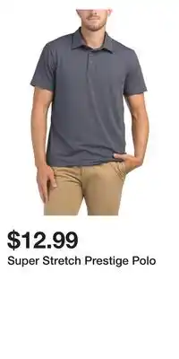 TJ Maxx Super Stretch Prestige Polo offer