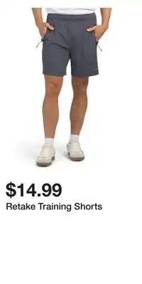 TJ Maxx Retake Training Shorts offer